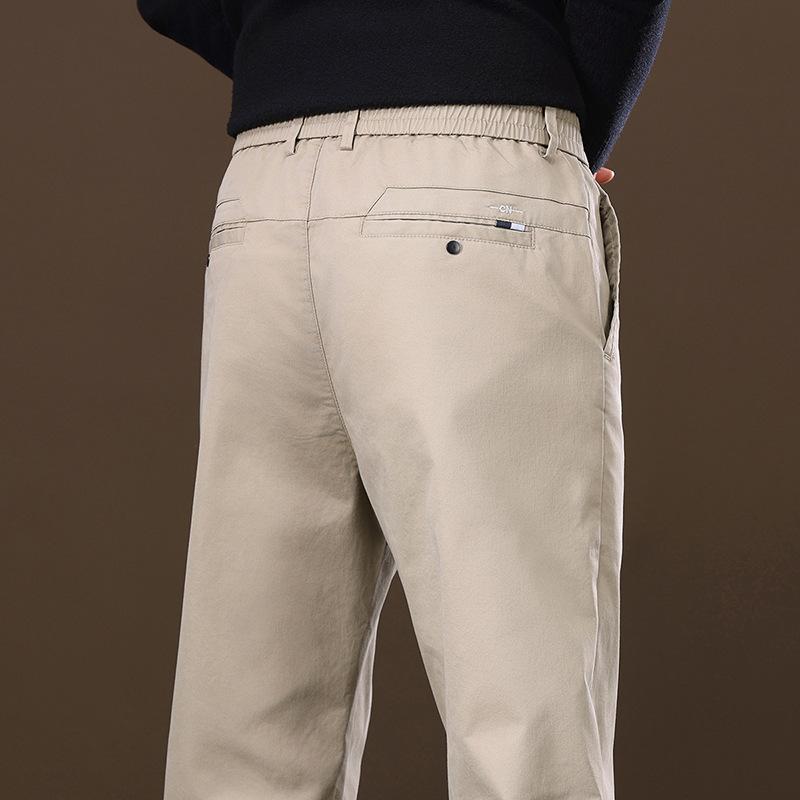 

Весенне-осенние новые корейские приталенные прямые брюки для мужчин 38