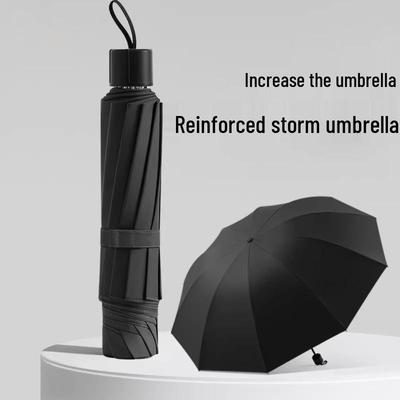 100cm Extra-Large Folding Umbrella for Sun and Rain - Sturdy Sunshade Parasol for Men and Women