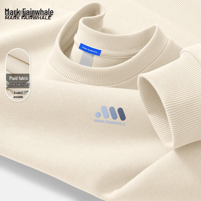 Mark Fairwhale Men's Casual Round Neck Sweatshirt