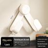 Wall-Mounted Rotating Pot Lid & Cutting Board Rack – Seamless Nail-Free Design with Suction Cup Storage.