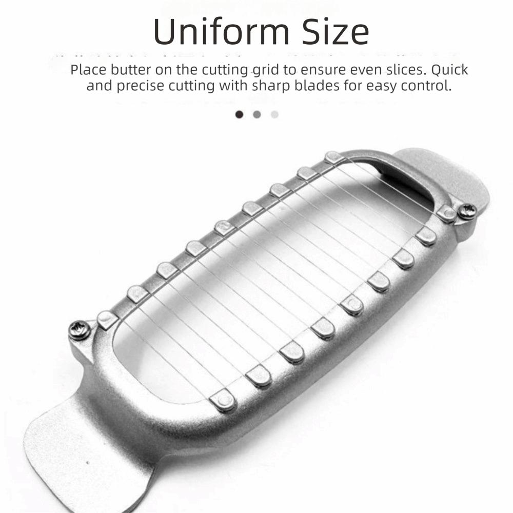 Langlebiger Käseschneider Edelstahldraht Schinkenschneider Mehrzweck Butterschneider Leicht zu reinigen