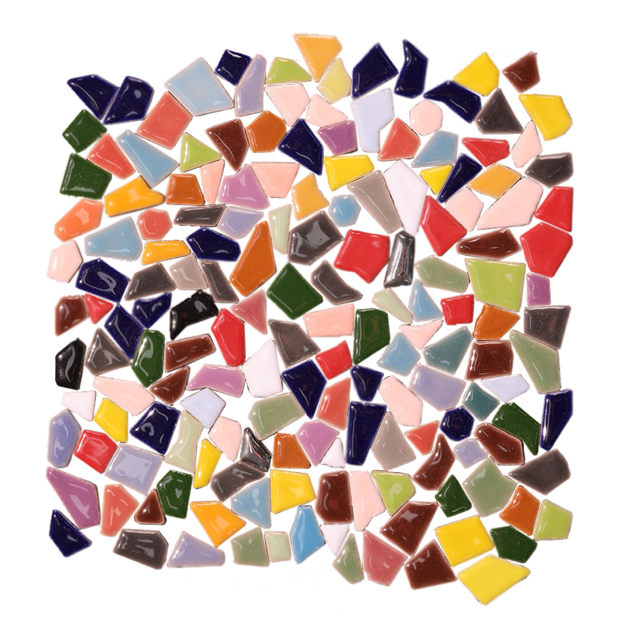 

Felimoa Mosaic Handmade Decorative 400g Set Tiles, Ceramic, Approx. (Multicolor)
