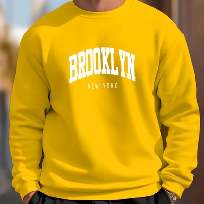 Crew Neck Sweatshirt, Perfect for Cold Season Outings
