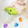 Big Crocodile Bathroom Bathing Toy Multiple Types Crocodile Water Toy  Swimming Pool