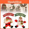 Vibrant And Lively Christmas Wreaths With Soft Fabric For Joyful Door Decorations