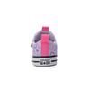 Converse Chuck Taylor All Star EasyOn Low TD Hearts Baby Sneakers Purple Vapor-Violet Oops-Pink A08382C