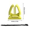 1/2Pcs Portable Silicone Fishing Rod Holder For Various Fishing Pole Fastener Binding Clip Tight Fishing Accessories