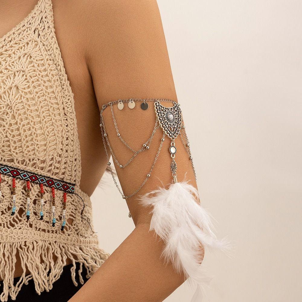 Bohemian Style Wide Irregular Open Bangle Silver Cuff Bangles Cute Exaggerated Bracelet  Women