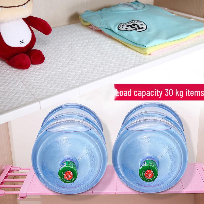 Retractable High-Quality Wardrobe Divider Shelf - Practical Home Storage Solution