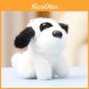 Weiches und kuscheliges geflecktes Hunde-Stofftier 13cm Perfektes Geschenk für Mädchen Schlüsselanhänger-Accessoire