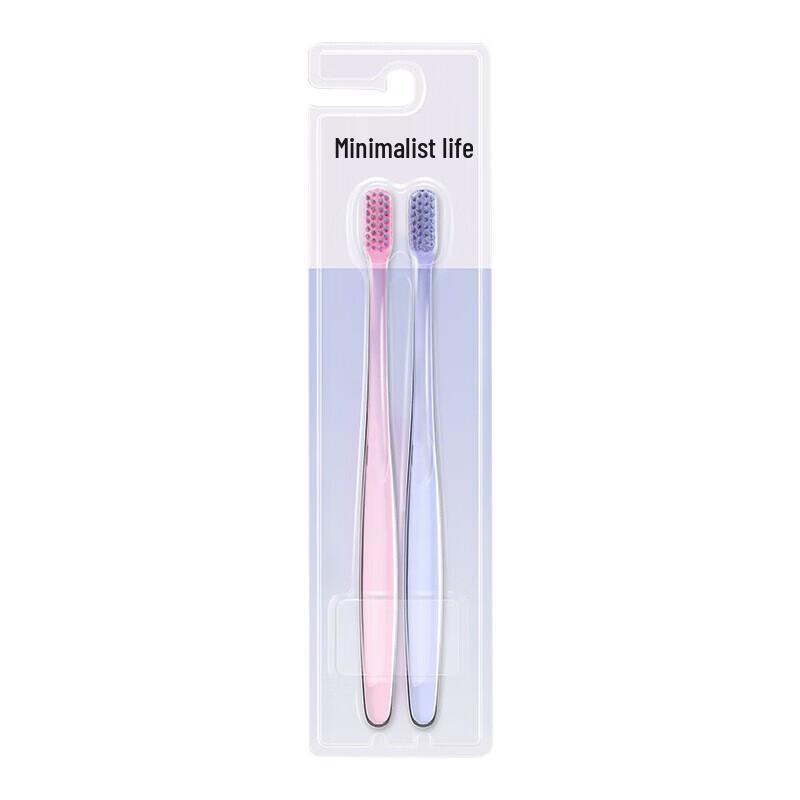 Nami Minimalist Clear Soft Bristle Toothbrush
