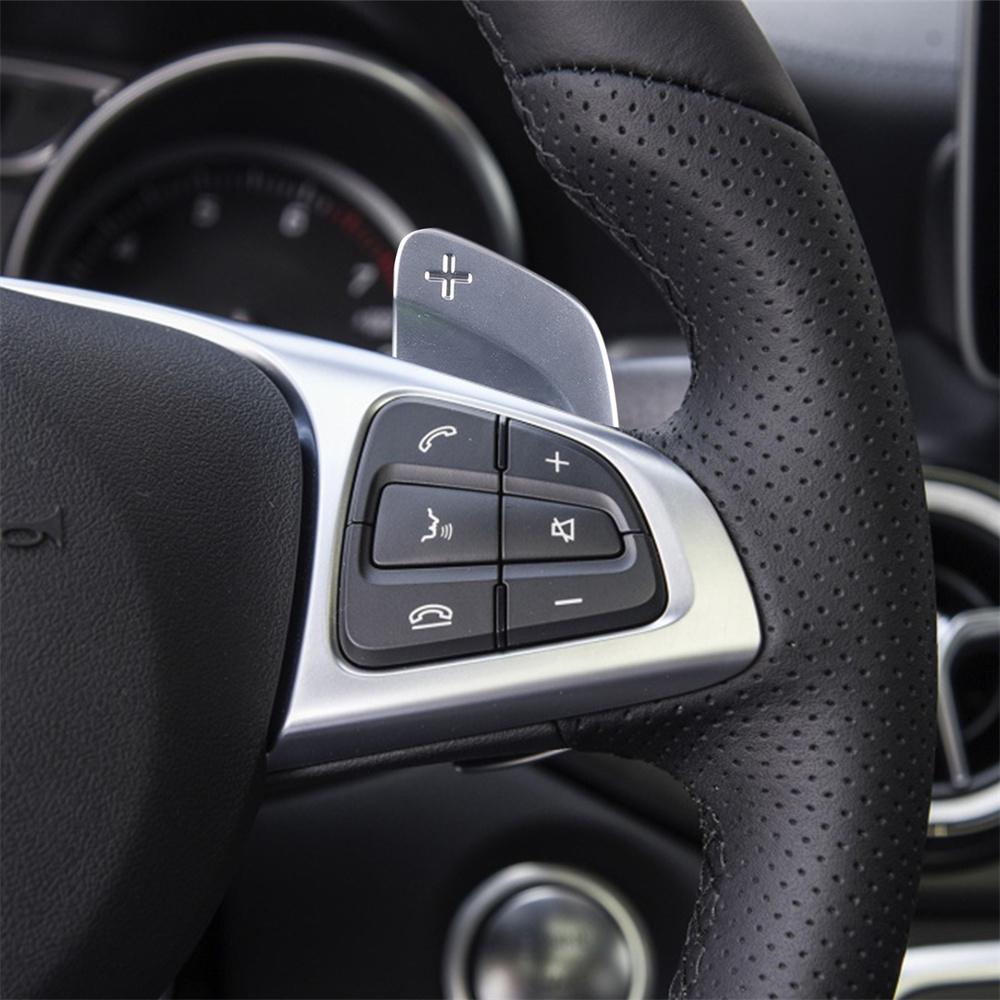 Steering Wheel Shifter Paddles For Mercedes Benz CLS C257 E W213 C238 A238 19-21