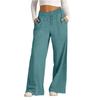 Women's Wide-leg Sweatpants Fashionable Drawstring Loose Sweatpants