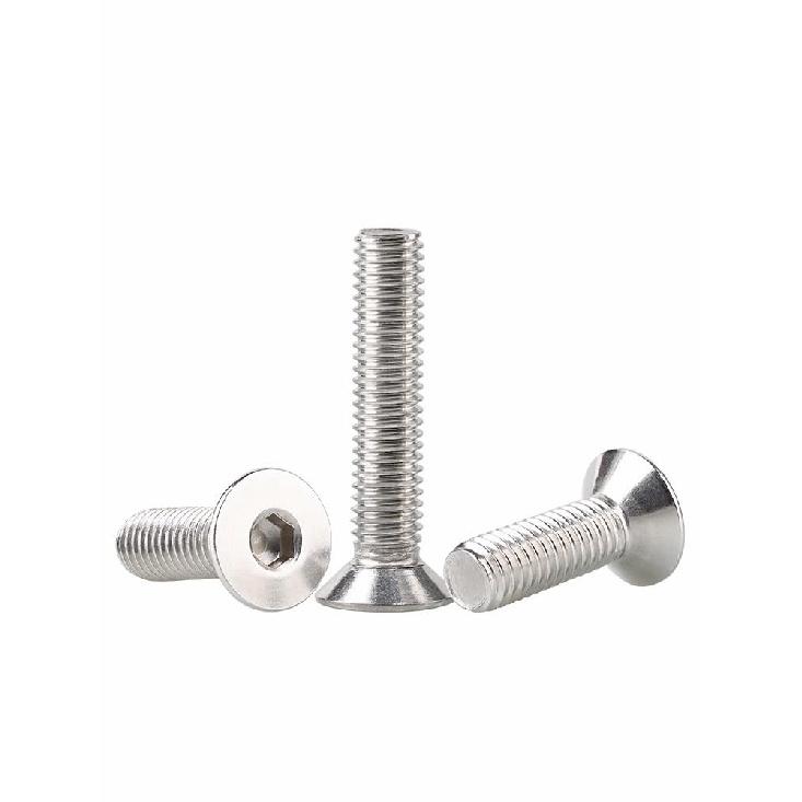 M3-0.5 X 14mm Flat Head Socket Cap Screws Bolts, Stainless Steel 18-8 (304), Bright Finish, Allen Socket Drive,Machine Screws Inner Hex Screw