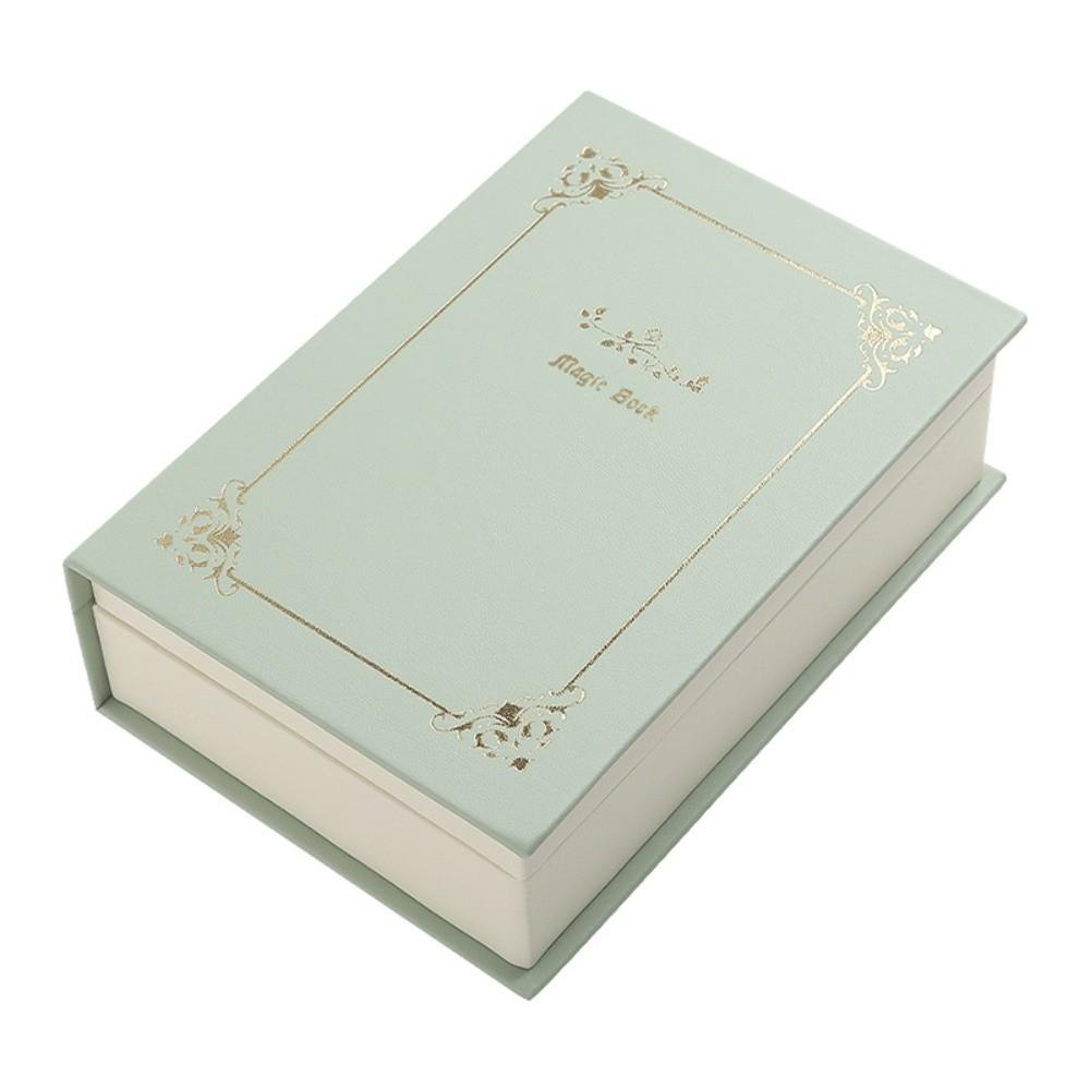 Packing Box PU Jewelry Book Storage Jewelry Collection Organizer Elegant Jewelry Display Box  Women