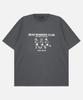 2ELA Unisex Running Bears Graphic Sorona Round Short Sleeve T-Shirt 6 Colors (Type B)