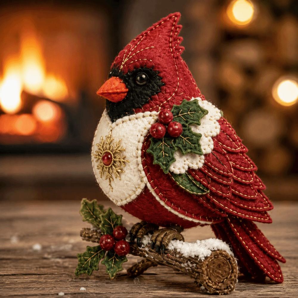 Handnähen Weihnachten DIY Patchwork-Set Filzstoff Komplette Materialpackung Geschenk