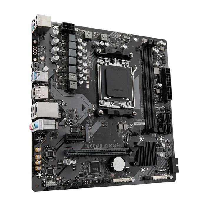 Carte mère - gigabyte - a620m h - format micro-atx - chipset amd a620 - ddr5 &amp; pcie 4.0