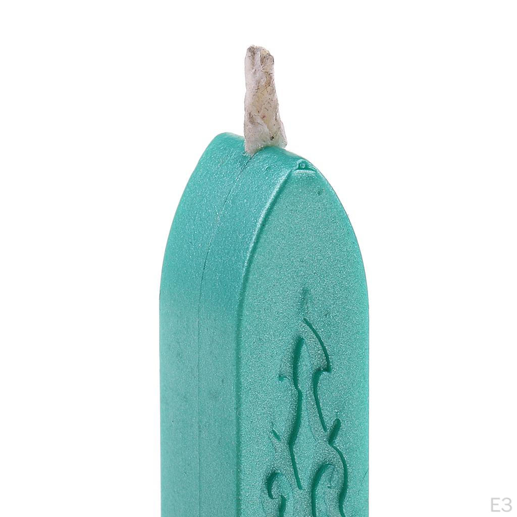 5 Pack Sealing Seal Wax Sticks With Wick For DIY Decorating Envelope Parcels