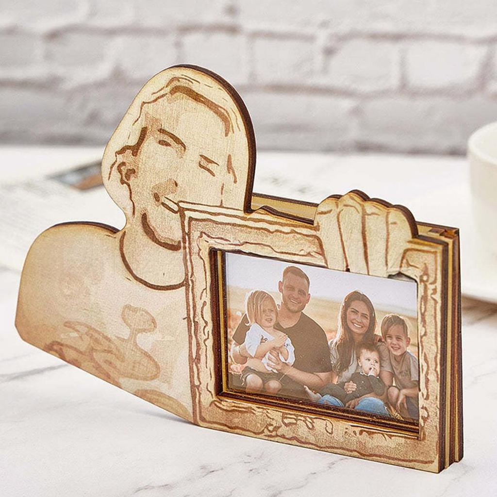 Look At This Photo Frame, Look At This Picture, Personalized Wooden Photo Frame, Funny Gift, Best Friend Gift, Wedding Gift