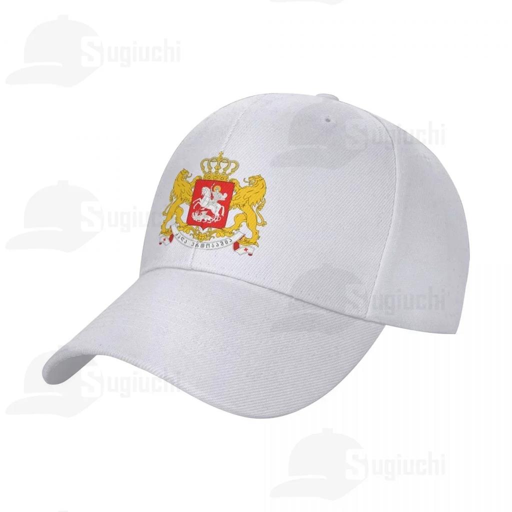 National Emblem Of Georgia Coat Of Arms Sun Baseball Cap Dad Hats Adjustable For Unisex Women Unisex Outdoor Hat