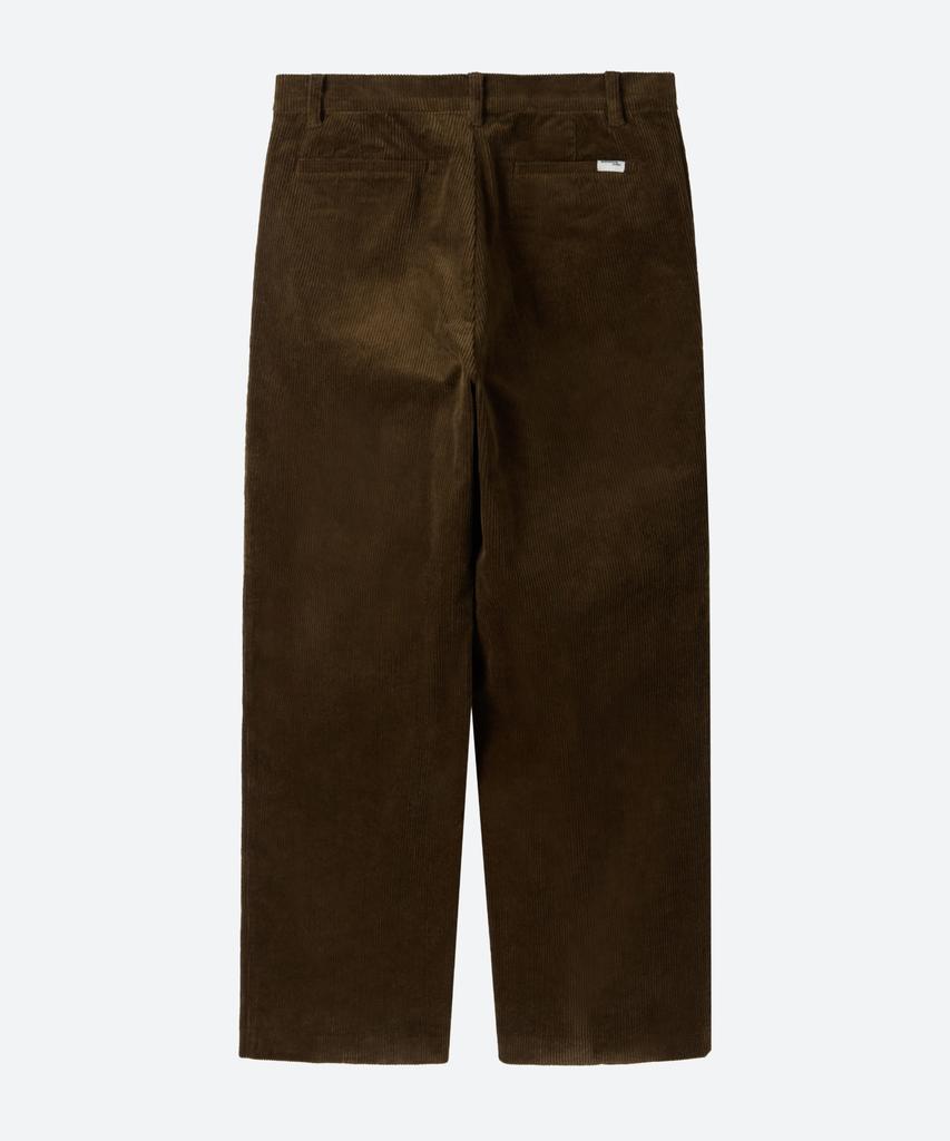 MOONSUN M.C Unisex, Corduroy Chino Pants / Brown