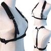 Punk Men Leather Harness Body Chest Bondage Belt Black Cosplay Erotic Belts