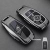 Zinc Alloy Car Remote Key Case Cover Shell For Mercedes Benz A C E S G Class GLC CLE CLA GLB GLS W177 W205 W213 W222 X167 AMG FF2