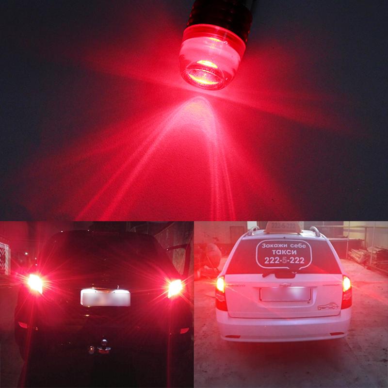 2Pcs Strobe Flashing Light Turn Signals Blink Brake Bulb 1157 5730 LED Moto Car Tail Brake Projector Lamp Bulb Car Accessories