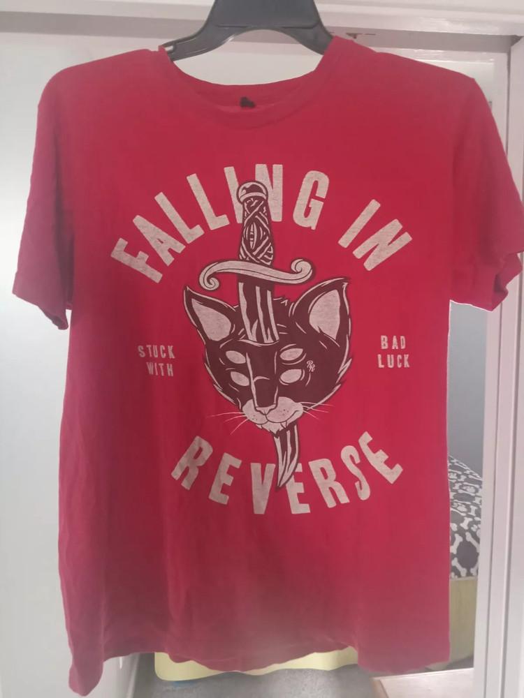 Falling In Reverse Grunge Band Застряли с Неудачей Футболка Полный Размер S-5XL Унисекс Футболка M