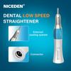 NICEDEN Dental Straight Nose Cone Low Speed Handpiece Straight 203C External Water E-type Straight Handpiece Dentistry Equipment