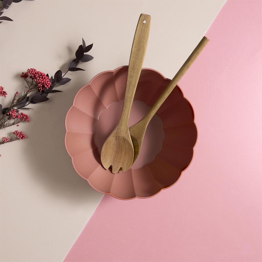 Iris Bowl, 24 Cm In Diameter, Pink, Made Of Pp Plastic
