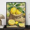 Diamond Painting Kits for Adults Lemon Full Round Drill 5D Art Craft Wall Decor for Bedroom Living Room Home Decoration