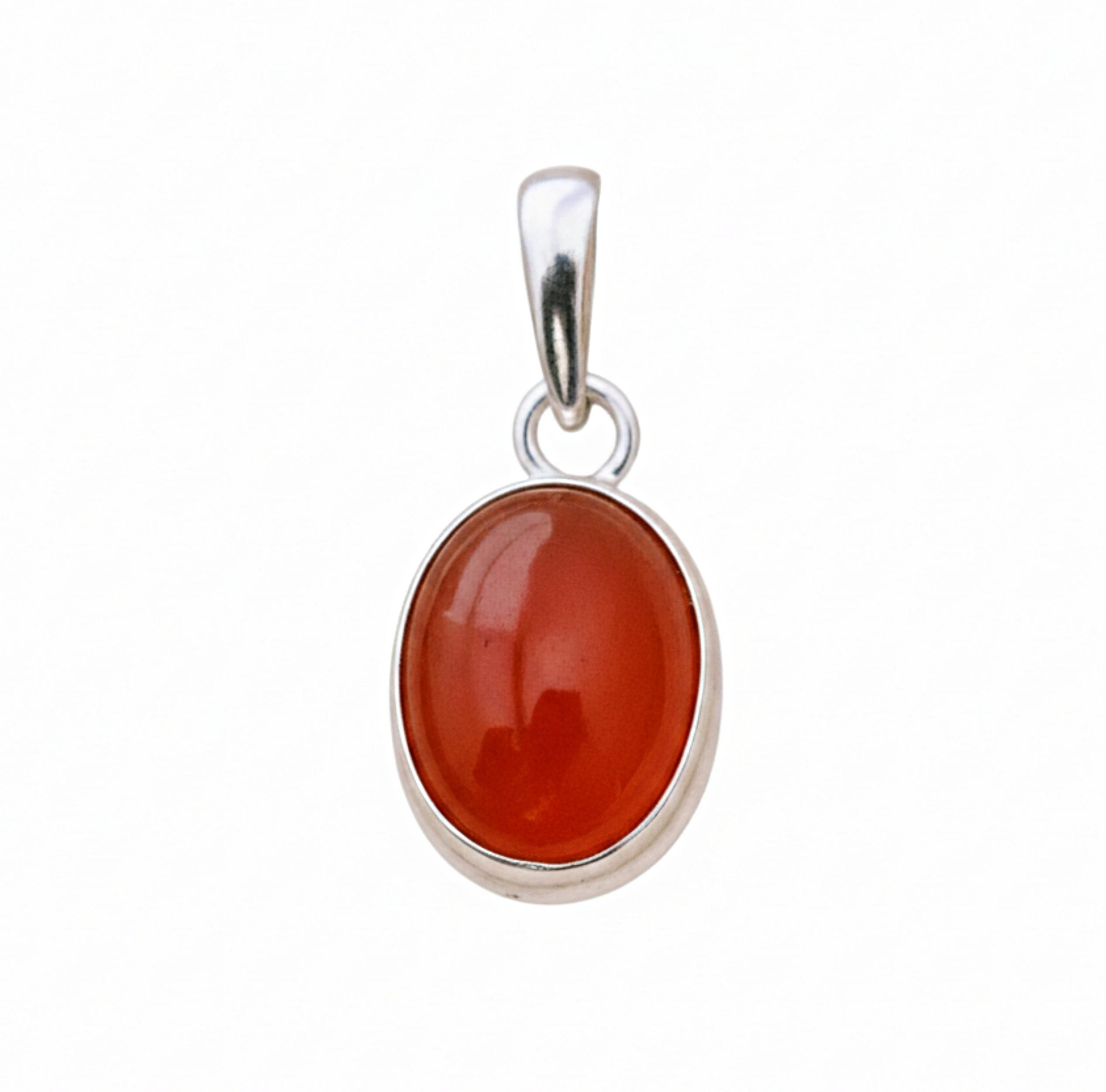 

Red Coral Cabochon Pendant, 925 Solid Sterling Silver, Minimalist Pendant, Everyday Wear Necklace Pendant, Pendant for Women серебряный