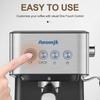 Coffee Machine Italian Semi-Automatic Espresso High Pressure Extraction Milk Foam Coffee Machine