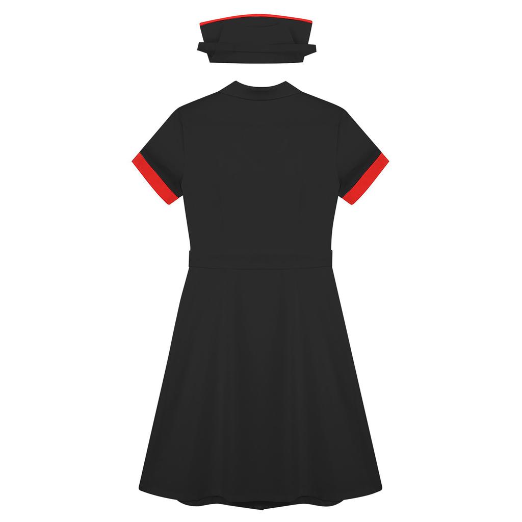 Verkleedkleding Kostuum Outfit Rollenspel Uniform Set voor Carnaval Halloween Verpleegster Cosplay Kostuum