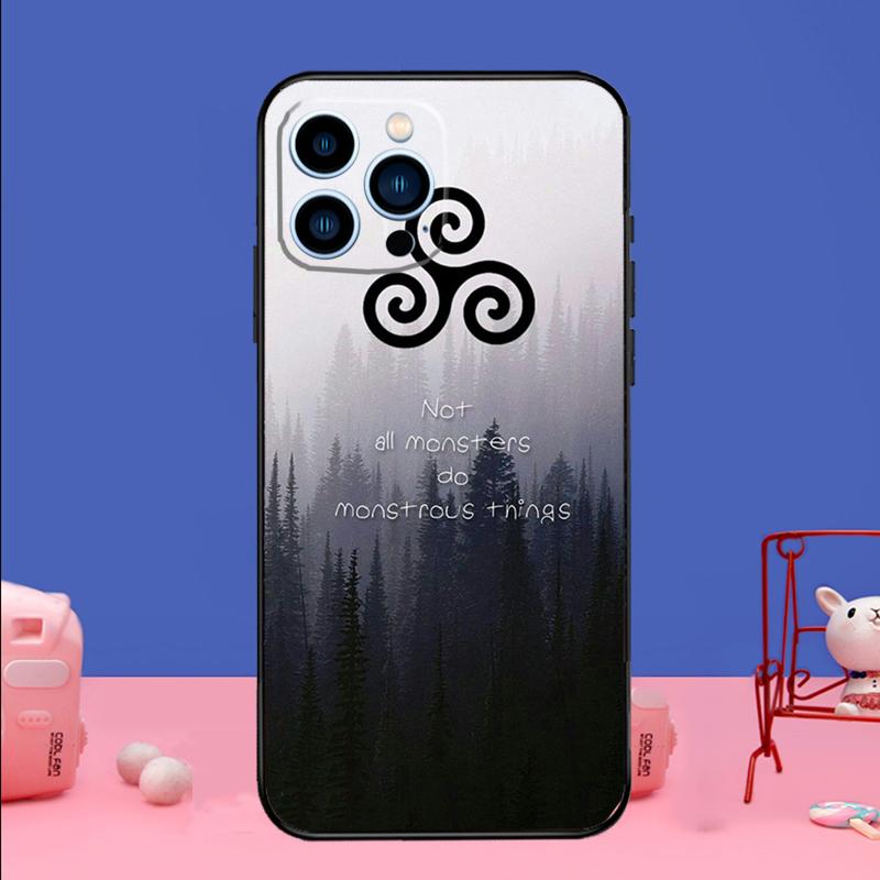 Teen Wolf Phone Case For iPhone 17 16 15 13 11 12 14 Pro Max Mini 15 16 Plus 16e 17 Air Bumper Cover