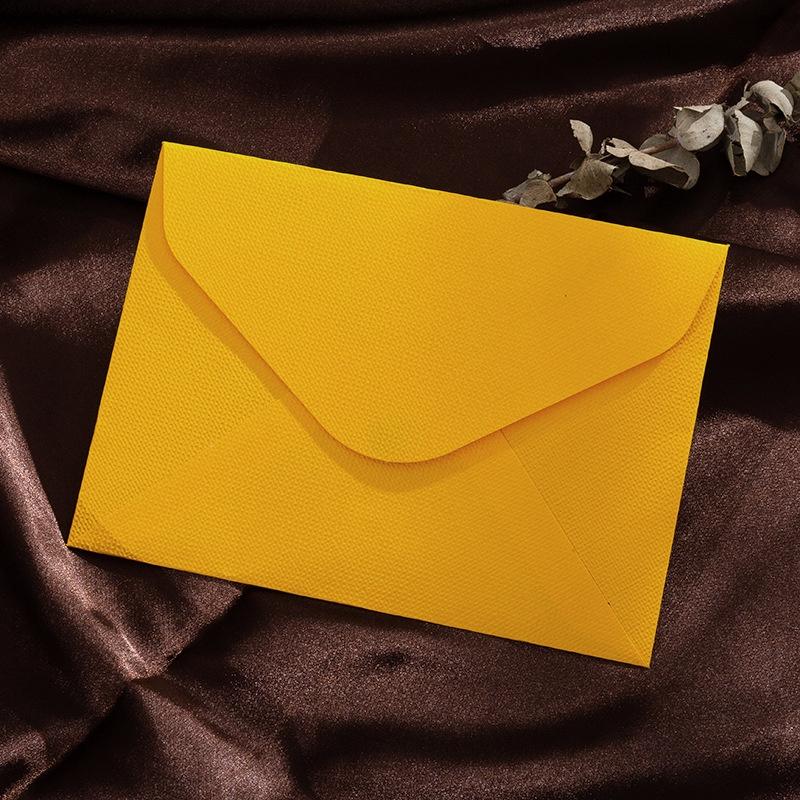 5 Peças Padrão Linho Retrô Envelope Carta de Confissão para Namorada Convite de Negócios de Alta Qualidade Cartão Postal Capa para Carta Convite