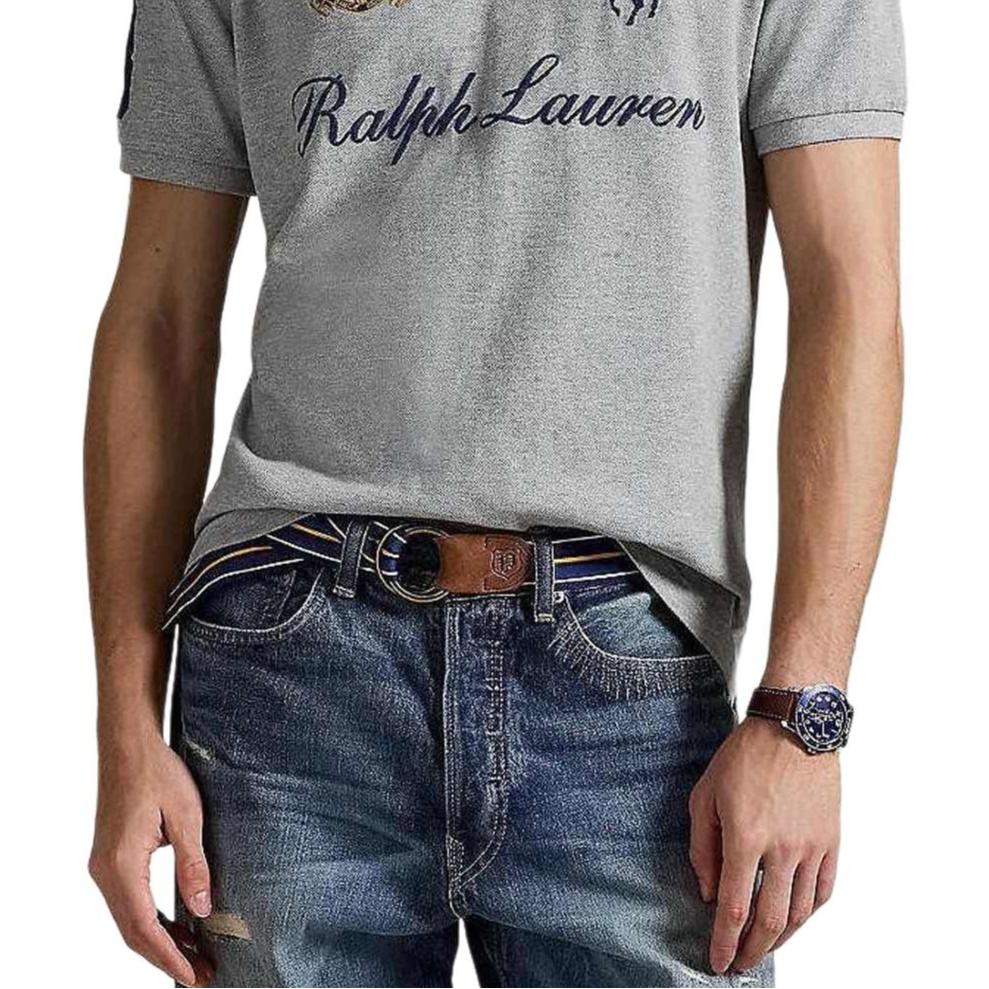 Polo Ralph Lauren Big Pony Short Sleeve Polo Shirt Classic Edition Men Tops 710P03952-004