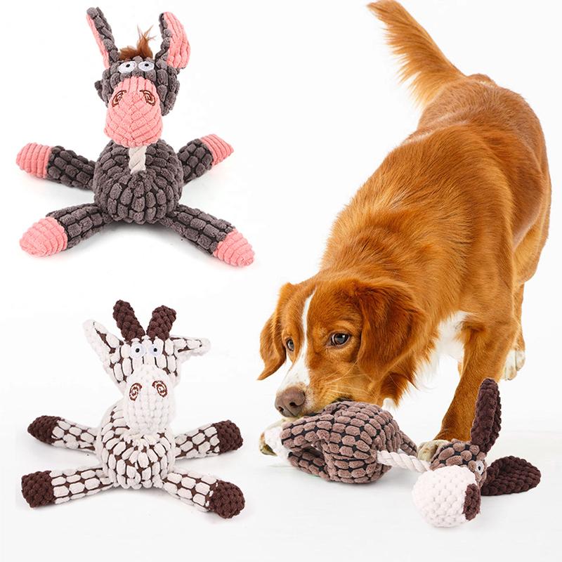 Dog Toy with Squeaker for Plush Toy for Dog Interactive Soft Games for The Dog Toys for Puppies Pet Products GWJ03
