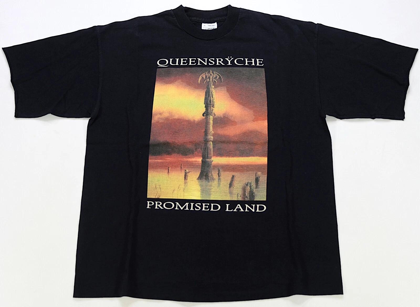 Rare Vintage SCREEN STARS Queensryche Promised Land 1994 Tour T Shirt 90s SZ XL L