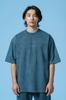 PSSHOPPER Pigment Back Cut Short Sleeve [Dark Navy]