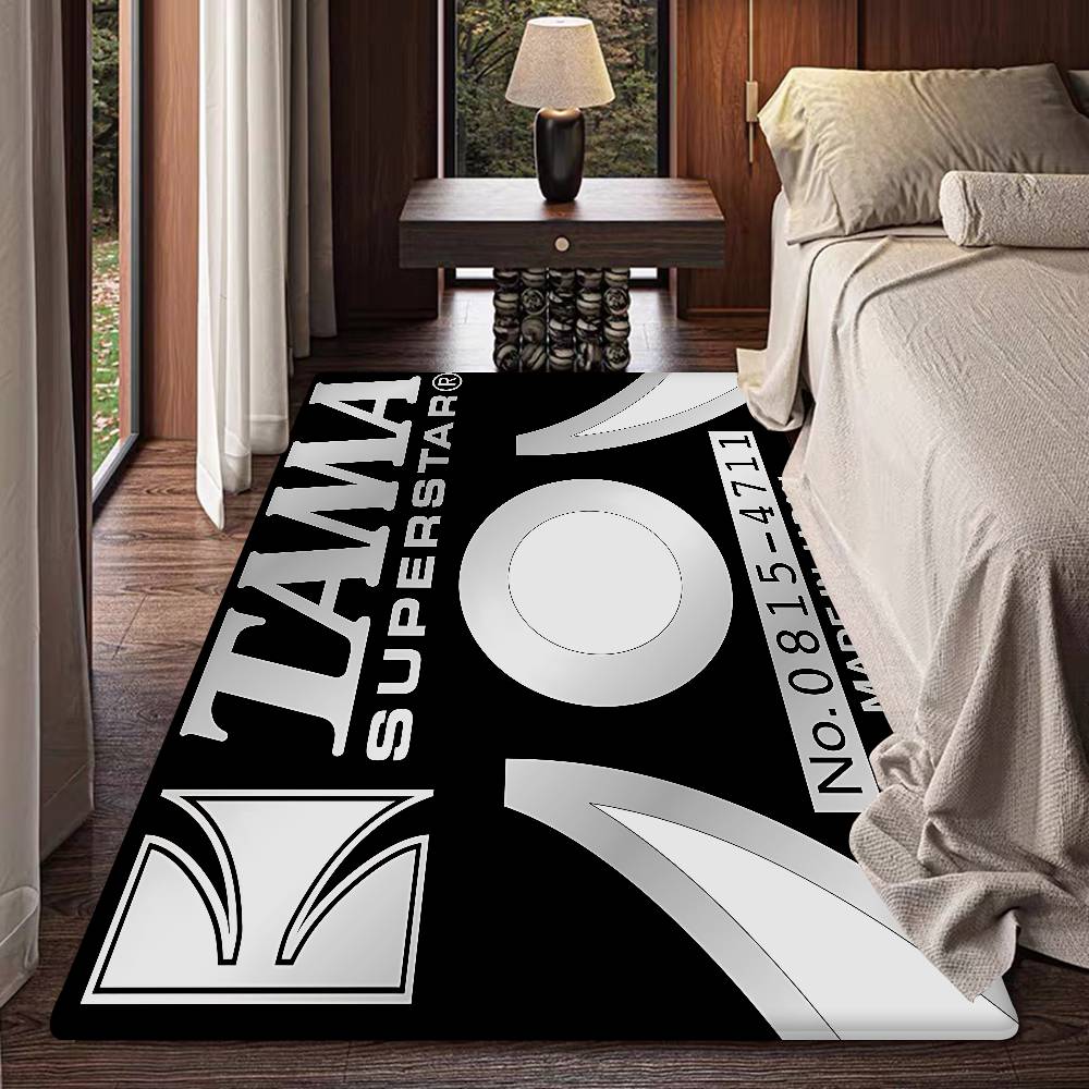 Fashion Tama Brand Drum Floor Mat Non-Slip Laundry Room Mat Laundry Decor Balcony Child Living Room Bedside Mats