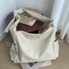 Soft PU Leather Women's Shoulder Bags Vintage Knotted Strap Crossbody Bag Simple Casual Large Capacity Female Work Tote Handbags
