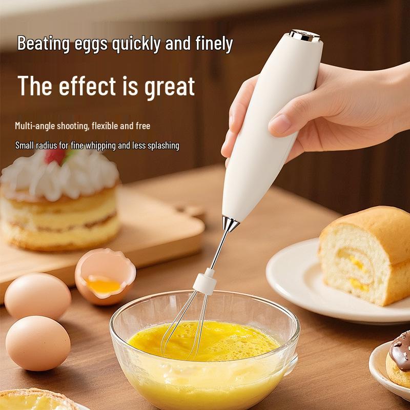 Rechargeable Electric Milk Frother and Mixer