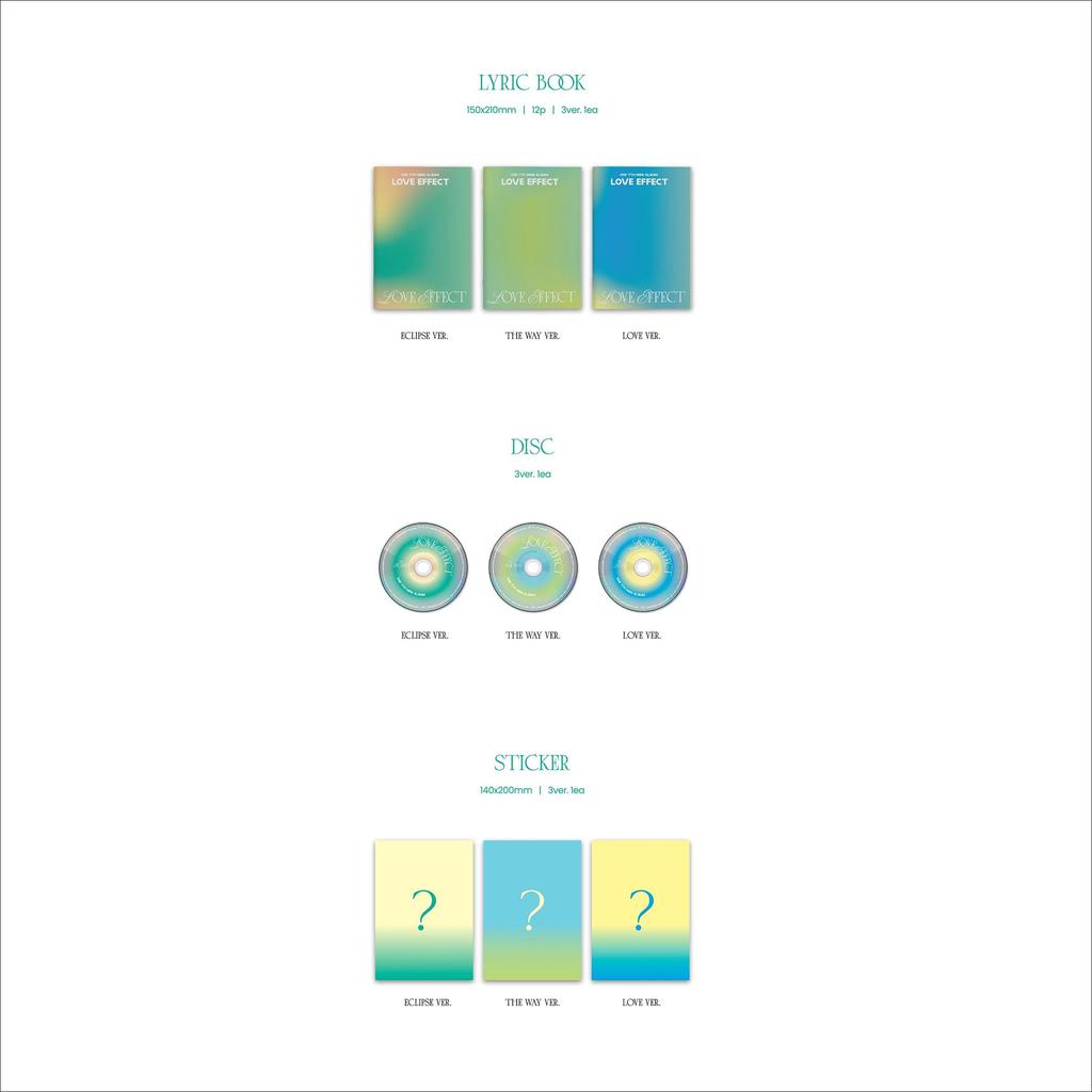 ONF LOVE EFFECT / 7th Mini Album