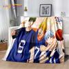 Animacinis Kuroko krepšinio anime pledas, minkštas apklotas namams, miegamajam, lovai, sofai, iškylai, kelionėms, biurui, vaikams