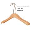 New Women's Non-Slip Solid Wood Hangers with Pants Clips