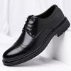 Casual Fashionable Genuine Leather Men's Shoes Formal Leather Shoes Comfortable Rubber Sole Round Toe Men's Footwear
