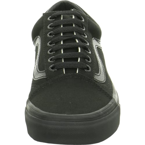 Vans Old Skool Canvas Sneakers, Black/Black, Size 24.0 Cm